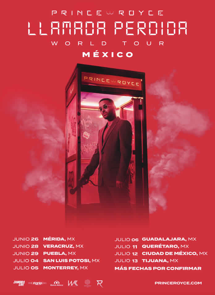PRINCE ROYCE MÉXICO TOUR @lachicuela.com