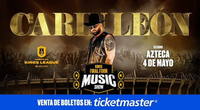 CARIN LEÓN es el artista invitado de la FINAL FOUR DE LA AMÉRICAS KINGS LEAGUE SANTANDER