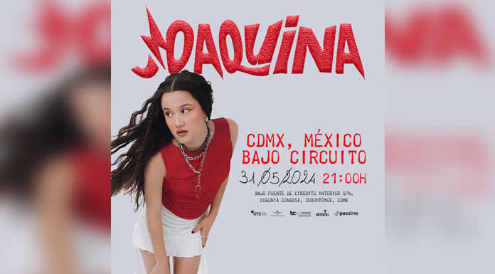 JOAQUINA anuncia su primer show en México