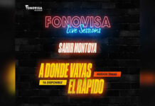 SAHIR MONTOYA presenta “A DONDE VAYAS” y “EL RÁPIDO”, contenidos del proyecto “FONOVISA LIVE SESSIONS”