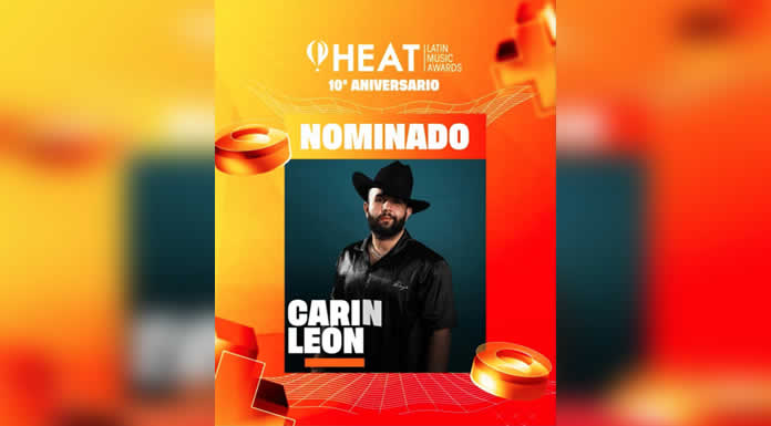 El león ruge una vez mas esta vez con 6 nominaciones en los premios HEAT LATIN MUSIC AWARDS