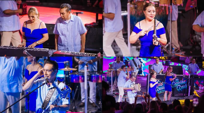 LOS ÁNGELES AZULES en el DOMO CARE (1)