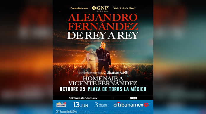 ALEJANDRO FERNÁNDEZ DE REY A REY un homenaje a VICENTE FERNÁNDEZ