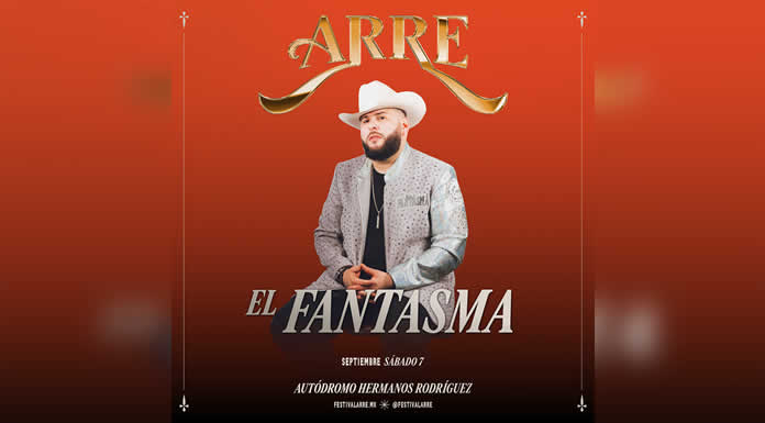 ALEXANDER GARCÍA EL FANTASMA presente en el ARRE FEST 2024