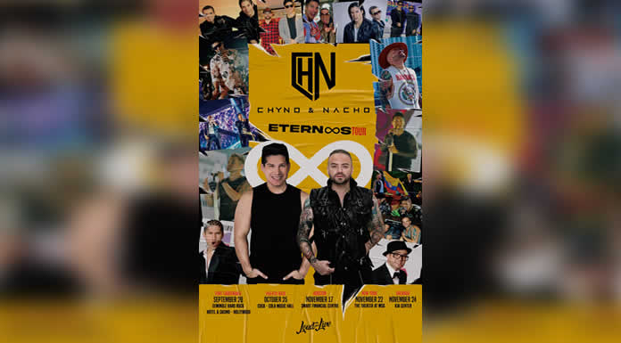 CHYNO Y NACHO regresan a los escenarios tras siete años de carreras por separado y anuncian gira por EEUU