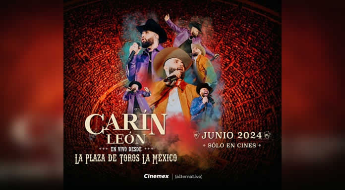 Canta a todo pulmón con CARÍN LEÓN en la pantalla grande