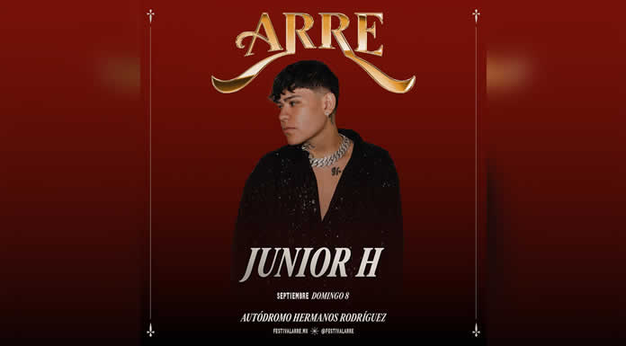 JUNIOR H encabezará el cierre del festival ARRE 2024