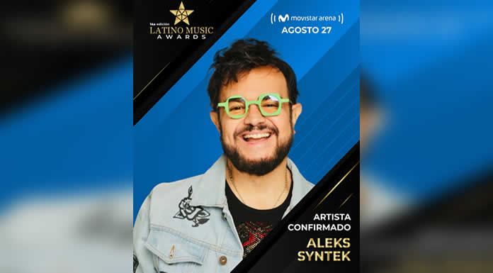 ALEKS SYNTEK recibirá un reconocimiento a su trayectoria en la 14ª edición de los PREMIOS LATINO MUSIC AWARDS 2024
