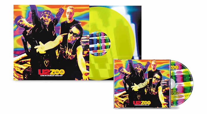 U2 anuncia ZOO TV – LIVE IN DUBLIN 1993 EP, retrato de una de sus giras más ambiciosas