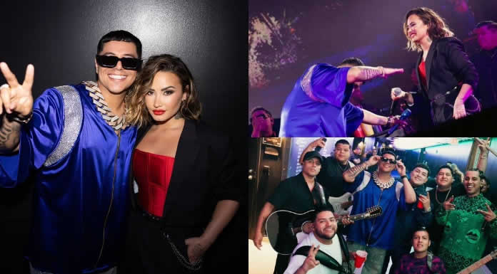 GRUPO FIRME Y DEMI LOVATO rompen fronteras con una explosiva colaboración sorpresa (1)