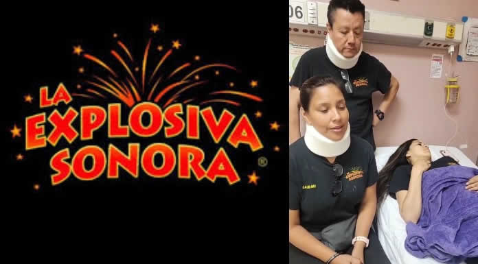 LA EXPLOSIVA SONORA sufre aparatoso accidente