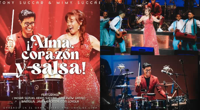 TONY & MIMY SUCCAR estrenan álbum en vivo “¡ALMA, CORAZÓN Y SALSA!” antes de llegar a la pantalla grande con su historia de inspiración