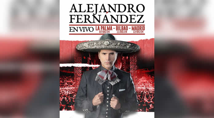 ALEJANDRO FERNÁNDEZ ofrecerá 3 shows en ESPAÑA en diciembre