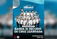 BANDA EL RECODO DE CRUZ LIZÁRRAGA nominados a PREMIOS BILLBOARD DE LA MÚSICA LATINA 2024