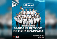 BANDA EL RECODO nominados en los PREMIOS BILLBOARD 2024