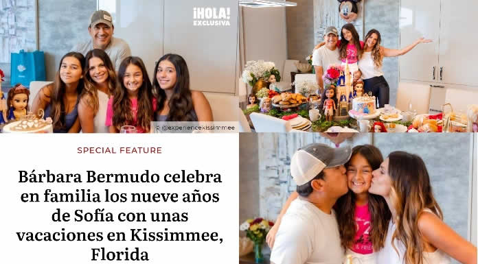 BARBARA BERMUDO, distinguida celebridad en el MES DE LA HERENCIA HISPANA en KISSIMMEE