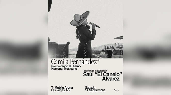 CAMILA FERNÁNDEZ rendirá tributo a México durante la pelea del CANELO ÁLVAREZ (2)