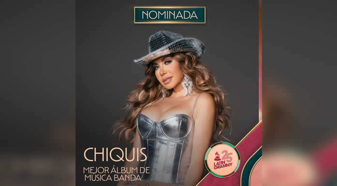 CHIQUIS nominada a los LATIN GRAMMY por “MEJOR ÁLBUM DE MÚSICA BANDA” con su álbum “DIAMANTES”