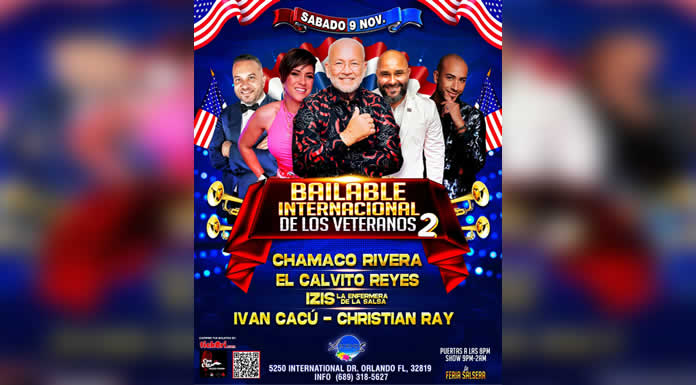 EDWIN “EL CALVITO” REYES presenta BAILABLE INTERNACIONAL #2“ en honor a los veteranos (Héroes De La Nación)”