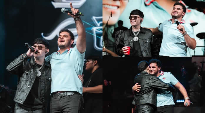EDGARDO NUÑEZ invitado especial de JUNIOR H en su SHOW SOLD OUT en ARIZONA