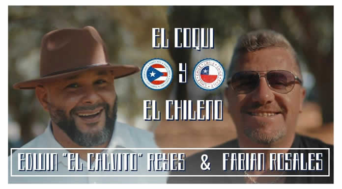 EDWIN “EL CALVITO” REYES Y FABIÁN ROSALES unen fuerzas en su nuevo sencillo “EL COQUÍ Y EL CHILENO”