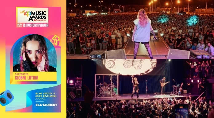 ELA TAUBERT culmina su primera gira 'METAMORFOSIS TOUR' tras su primera nominación a LOS40 (2)