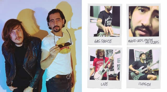 El dúo de rock GAS DANCE lanza el sencillo BAND-AIDS FROM MY SCARS (LIVE)