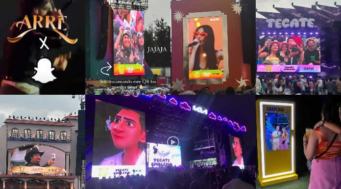 OCESA y SNAPCHAT transforman la experiencia de los festivales musicales con REALIDAD AUMENTADA EN MÉXICO