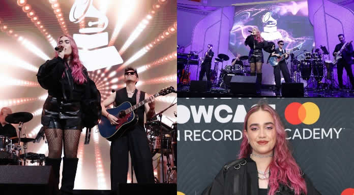 ELA TAUBERT deslumbra con su performance en el SHOWCASE ANUAL DE LA ACADEMIA DE LA GRABACIÓN