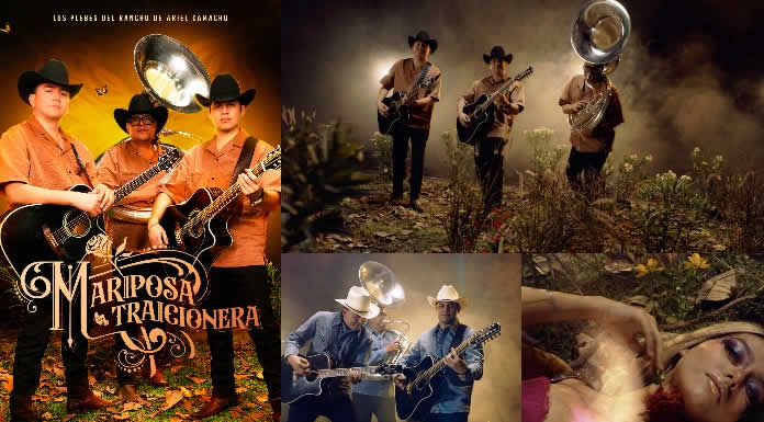 LOS PLEBES DEL RANCHO DE ARIEL CAMACHO y su MARIPOSA TRAICIONERA