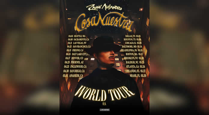 RAUW ALEJANDRO anuncia su gira COSA NUESTRA WORLD TOUR