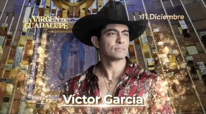 VÍCTOR GARCÍA le rendirá homenaje a LA VÍRGEN DE GUADALUPE (2)