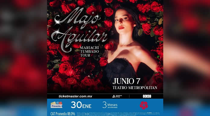 MAJO AGUILAR regresa triunfante al TEATRO METROPOLITAN DE LA CDMX