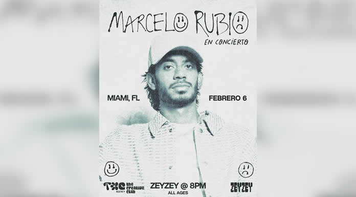 MARCELO RUBIO anuncia su PRIMER CONCIERTO
