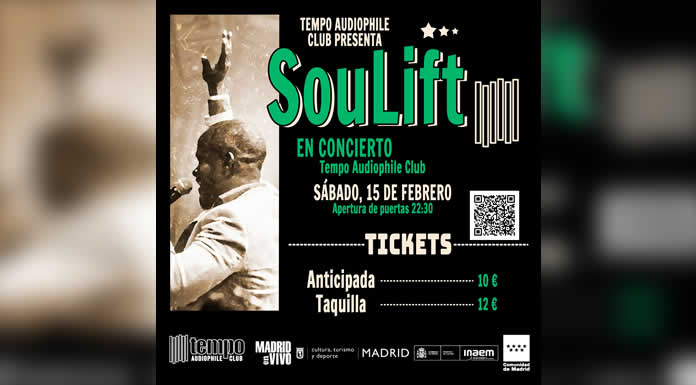 SOULIFT en TEMPO AUDIOPHILE CLUB el 15 de Febrero