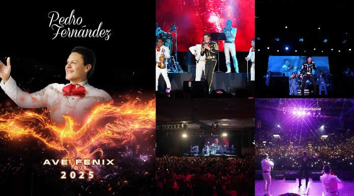 PEDRO FERNÁNDEZ inicia con rotundo éxito “AVE FÉNIX TOUR 2025” en ESTADOS UNIDOS