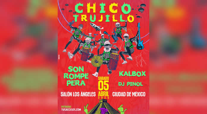 CHICO TRUJILLO cumple 25 AÑOS DE TRAYECTORIA y festeja en CDMX en el emblemático SALÓN LOS ÁNGELES