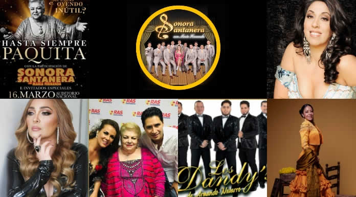 MYRIAM, RAQUEL BIGORRA Y LOS DANDY´S se suman al HOMENAJE A PAQUITA LA DEL BARRIO junto a LA SONORA SANTANERA