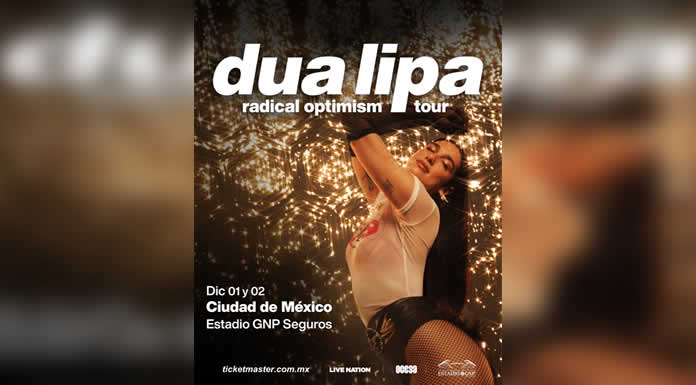DUA LIPA anuncia conciertos en México con la gira RADICAL OPTIMISM TOUR