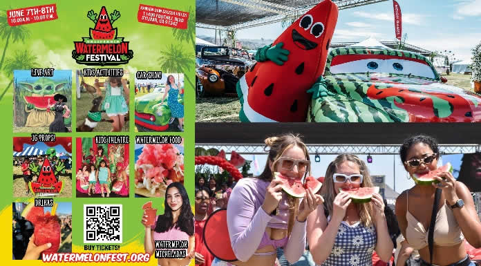 CALIFORNIA WATERMELON FESTIVAL 2025 Un dulce cachito de California Hansen Dam Recreation Area Soccer Fields 7 y 8 de junio (1)