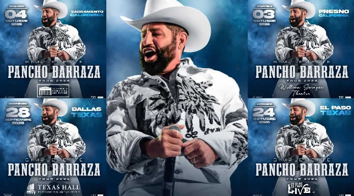 LA GIRA 2025 DE PANCHO BARRAZA es simplemente extraordinaria y anuncia NUEVAS FECHAS en ESTADOS UNIDOS