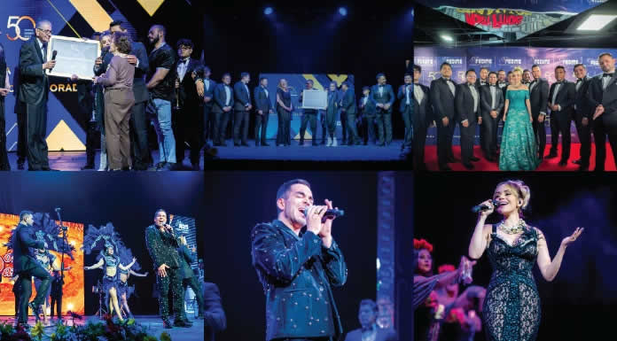 LA SONORA SANTANERA fue HOMENAJEADA POR SUS 70 AÑOS en las DIOSAS DE PLATA de PECIME
