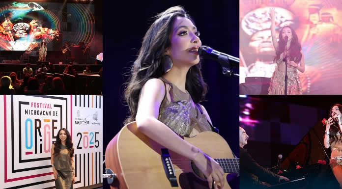 La magia y talento de ALISUN enamoran al público de morelia en el FESTIVAL MICHOACÁN DE ORIGEN