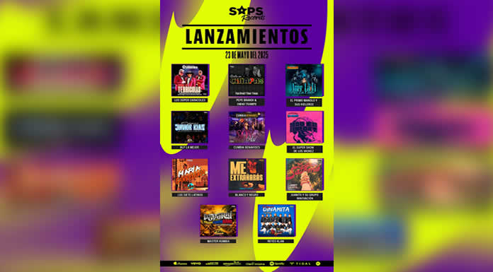 Lanzamientos de SAPS RECORDS (23 de mayo del 2025)