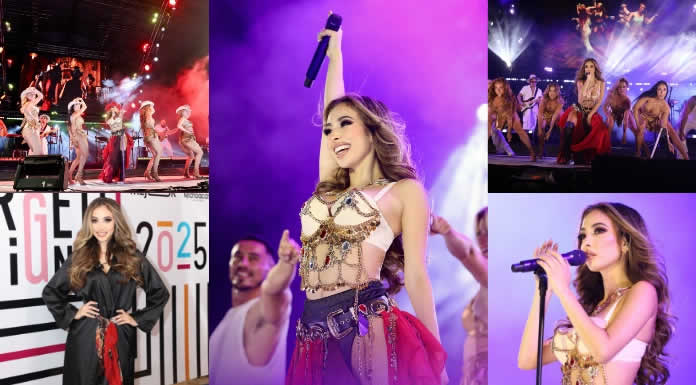 MAR deslumbra con su belleza y explosiva presencia en el FESTIVAL MICHOACÁN DE ORIGEN (1)