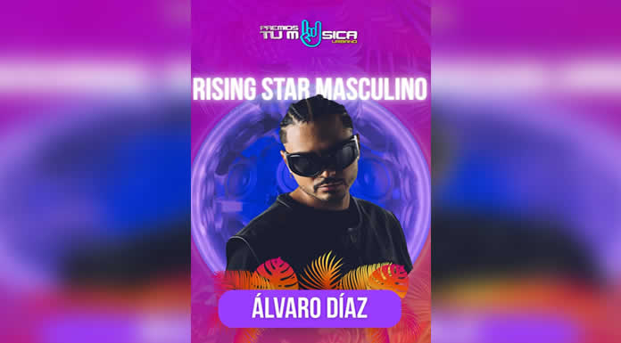 ÁLVARO DÍAZ gana RISING STAR MASCULINO en PREMIO TU MÚSICA URBANO 2025