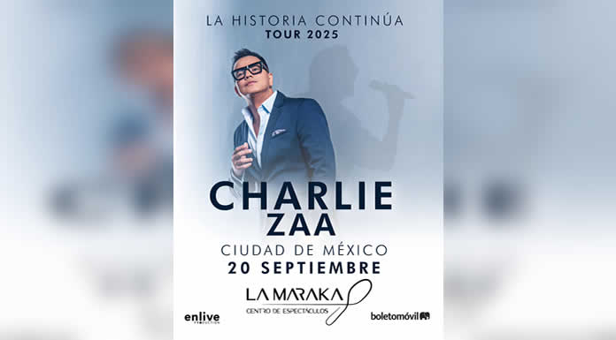 CHARLIE ZAA regresa a la CIUDAD DE MÉXICO con una noche de emociones eternas