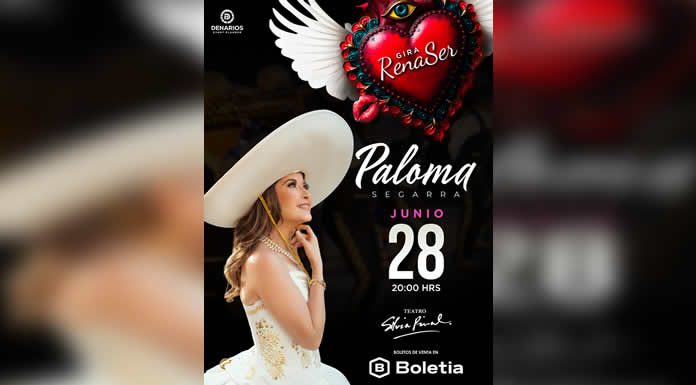 La soprano PALOMA SEGARRA presenta su gira RENASER en el nuevo TEATRO SILVIA PINAL DE LA CDMX