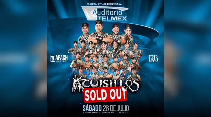 BANDA CUISILLOS anuncia SOLD OUT en el AUDITORIO TELMEX