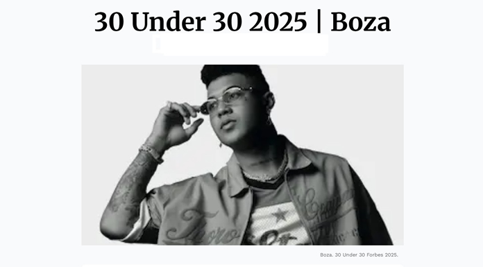 BOZA ingresa a la exclusiva lista de los 30 UNDER 30 DE FORBES CENTROAMÉRICA